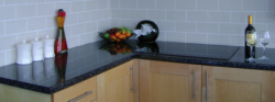 Kitchen with granite worktop