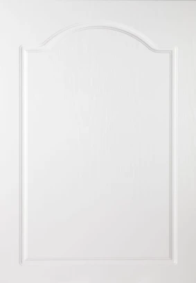 Cathedral Arch White kitchen door