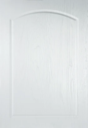 Curved Arch Porcelain Woodgrain kitchen door