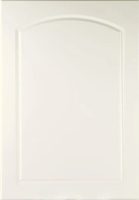 Curved Arch Cream kitchen door