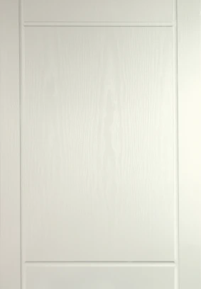 H Design Cream Woodgrain kitchen door