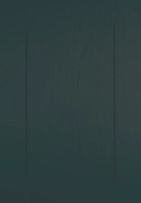 Shaker Forest Green Woodgrain kitchen door