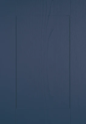 Shaker Parisian Blue Woodgrain kitchen door