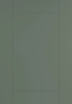 Shaker Reed Green kitchen door