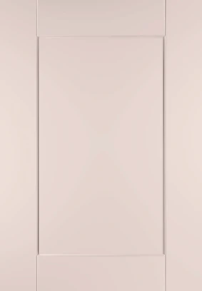 Shaker Rose White kitchen door