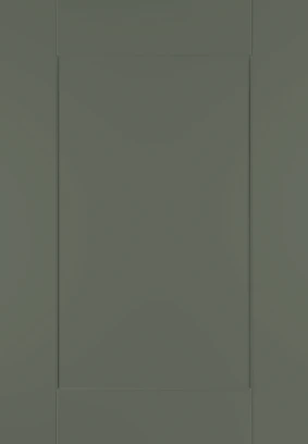 Shaker Smoke Green kitchen door