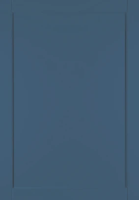 Shaker Narrow Alby Blue kitchen door