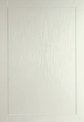 Shaker Narrow Cream Woodgrain kitchen door