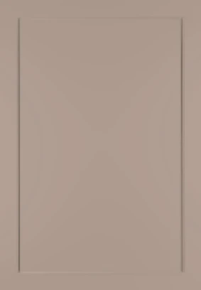 Shaker Narrow No Lines Almond kitchen door