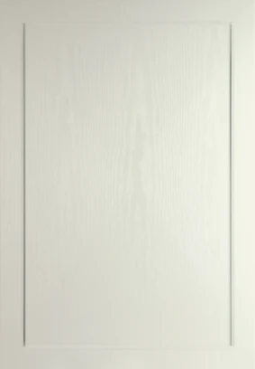 Shaker Narrow No Lines Cream Woodgrain kitchen door