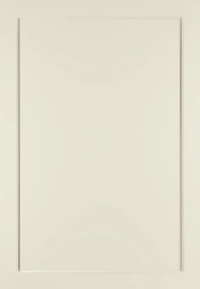 Shaker Narrow No Lines Cream kitchen door