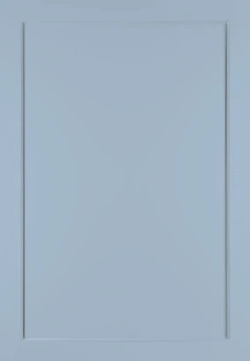 Shaker Narrow No Lines Denim Blue kitchen door