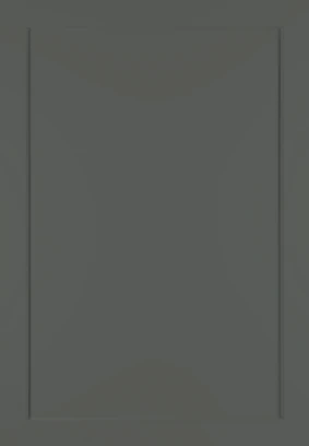 Shaker Narrow No Lines Heritage Green kitchen door