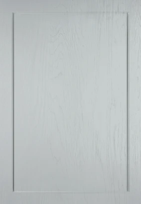 Shaker Narrow No Lines Light Grey Woodgrain kitchen door