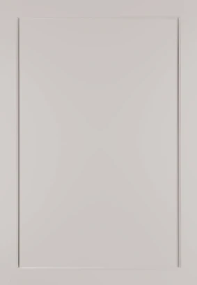 Shaker Narrow No Lines Light Grey kitchen door