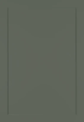 Shaker Narrow No Lines Smoke Green kitchen door