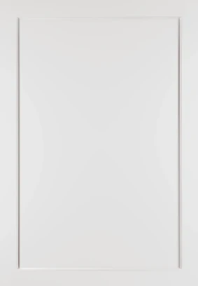 Shaker Narrow No Lines White kitchen door