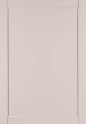 Shaker Narrow Rose White kitchen door