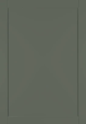 Shaker Narrow Smoke Green kitchen door