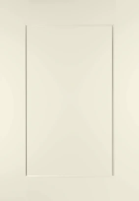 Shaker No Lines Cream kitchen door