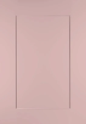 Shaker No Lines Dusky Pink kitchen door