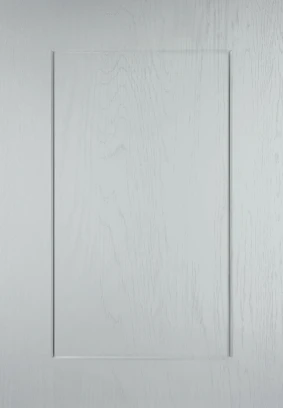 Shaker No Lines Light Grey Woodgrain kitchen door