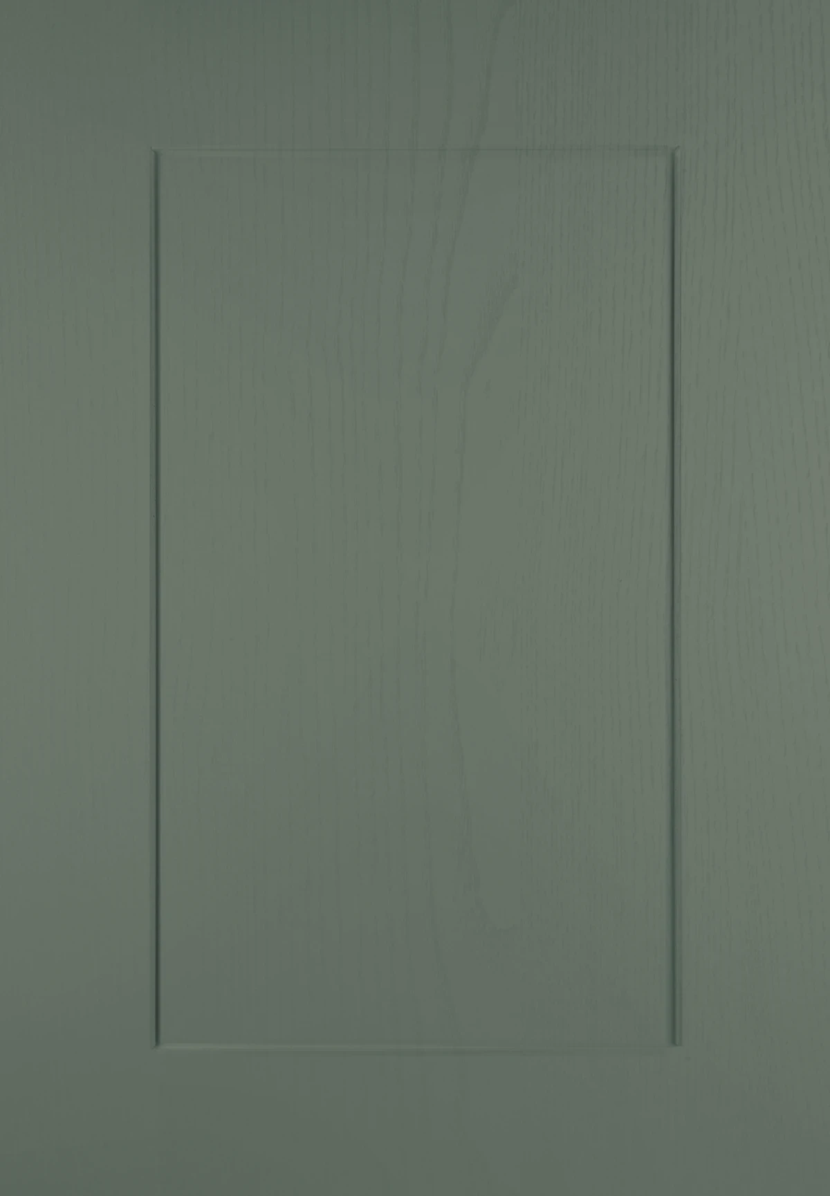 Shaker No Lines Reed Green Woodgrain