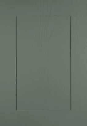 Shaker No Lines Reed Green Woodgrain kitchen door