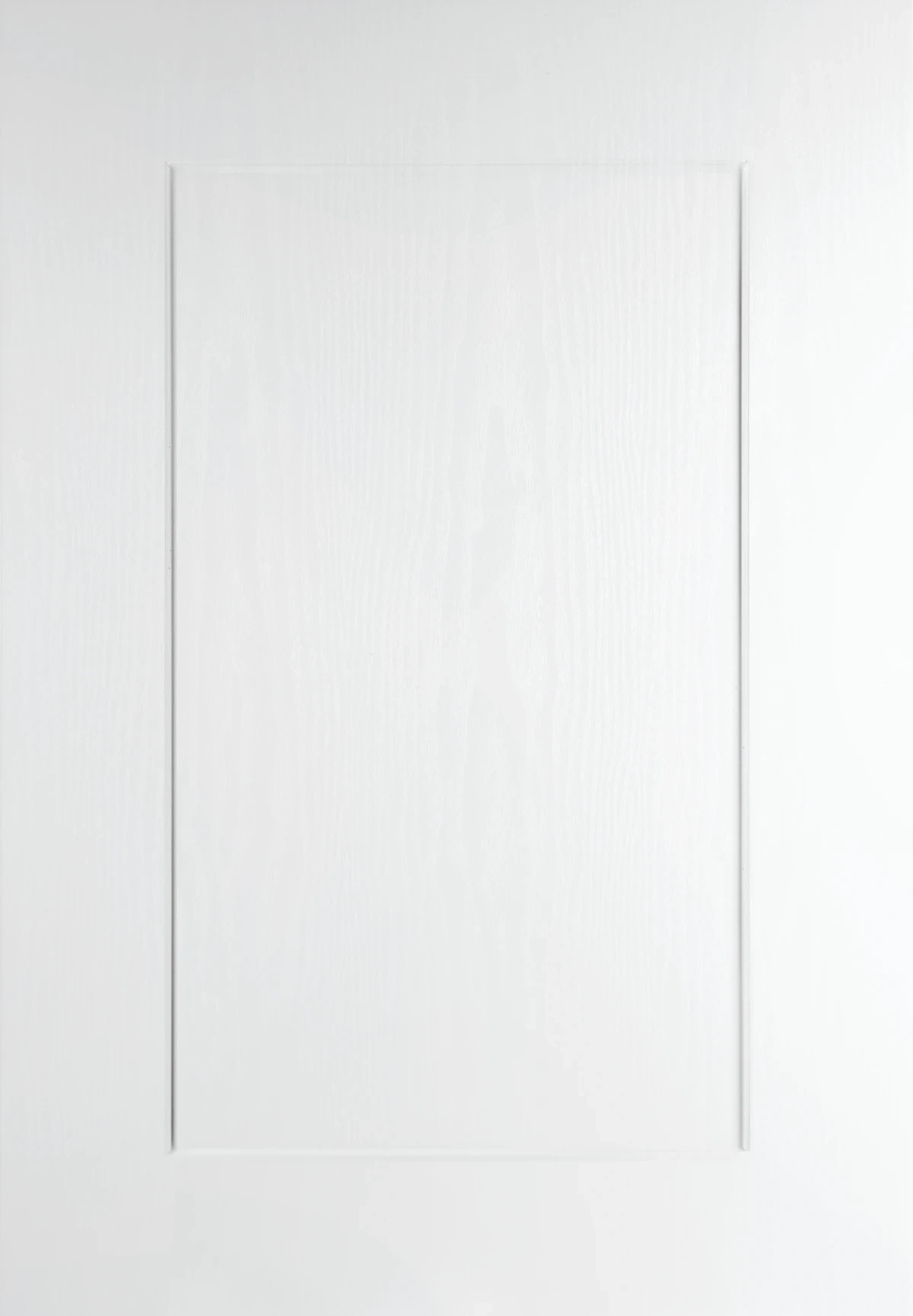 Shaker No Lines White Woodgrain