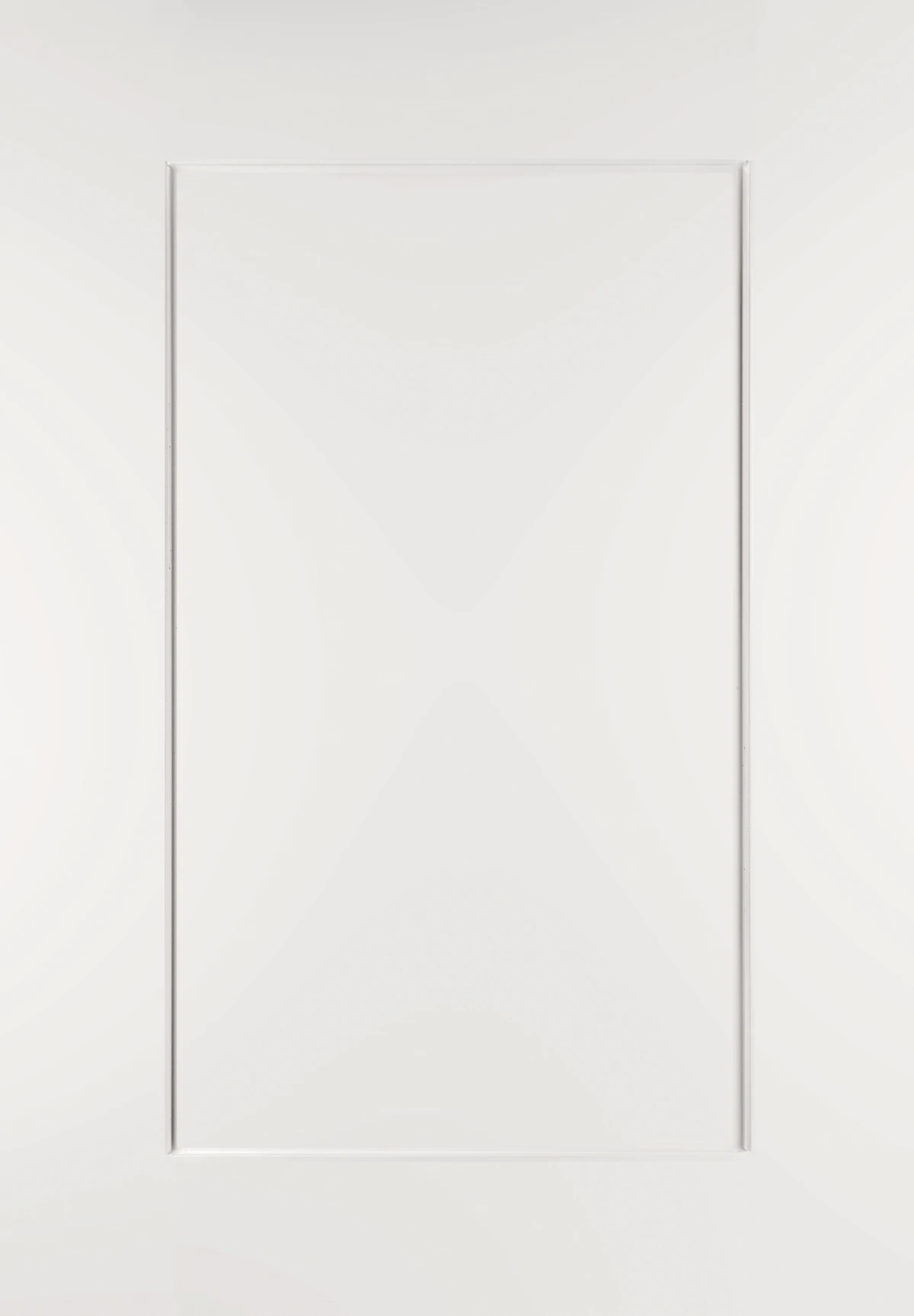 Shaker No Lines White