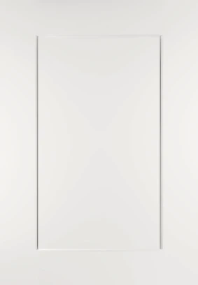 Shaker No Lines White kitchen door