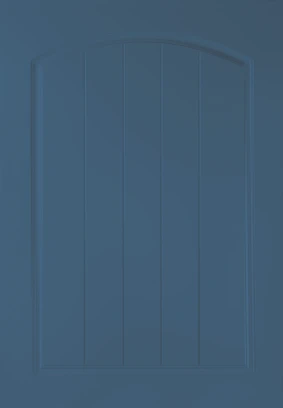 Truro Arch Alby Blue kitchen door