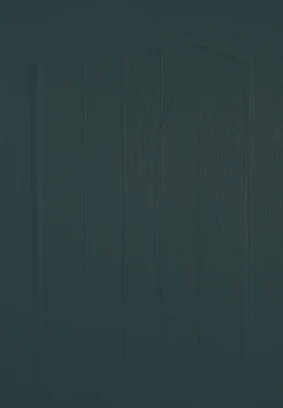 Truro Arch Forest Green Woodgrain kitchen door