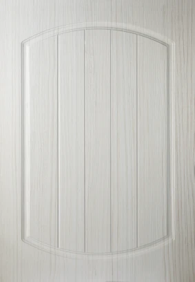 Truro Double Arch Hacienda White kitchen door