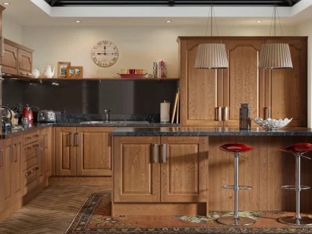 Kitchen before - Shaker cream