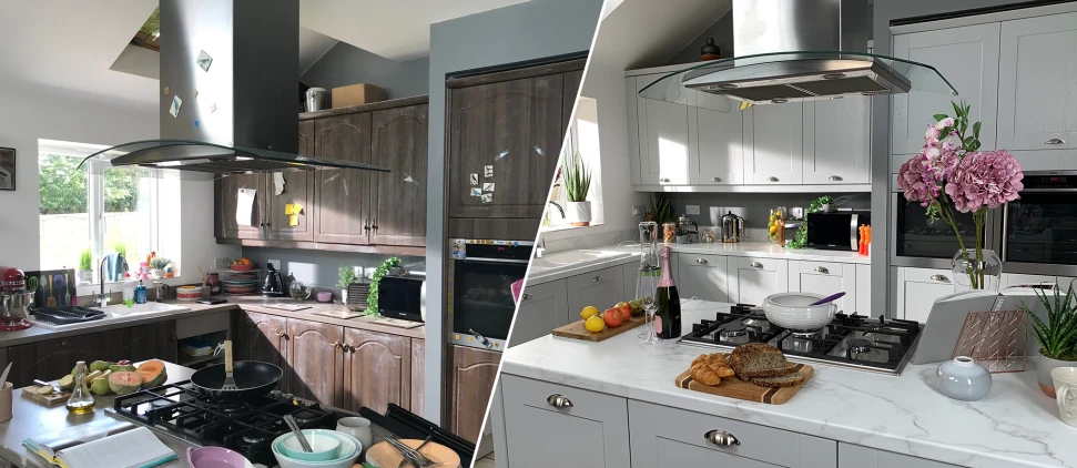 Before & After Kitchen Refurbishment