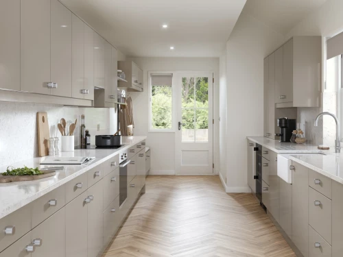 Acrylic kitchen doors range